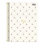 Caderno Espiral Universitário Grande Capa Dura 160 Folhas 10 Matérias Connect West Village - Estampa