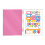 Caderno Espiral Colegial Médio Capa Dura 80 Folhas Fini - Estampas Sortidas Caderno Espiral Colegial Médio Capa Dura 80 Folhas Fini - Estampas Sortidas
