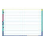 Caderno 1/4 Pequeno Brochura Costurado Sem Mola Capa Dura 80 Folhas Stitch - Estampas Sortidas