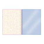 Caderno Colegial Papel De Carta Capa Dura 80 Folhas Stitch - Estampas Sortidas