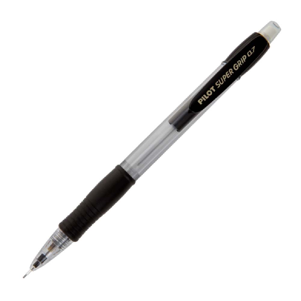 Lapiseira 0.7mm Pilot H-187 Super Grip - Preta Lapiseira 0.7mm Pilot H-187 Super Grip - Preta