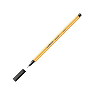 Caneta Stabilo Point 88/46 - Cor Preto Caneta Stabilo Point 88/46 - Cor Preto