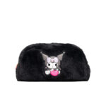 Estojo Pelúcia Kuromi Tween - Preto
