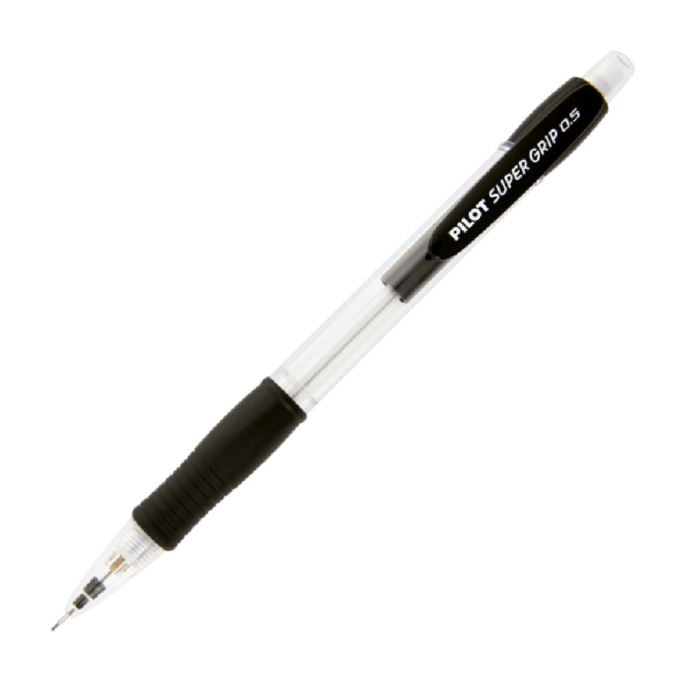 Lapiseira 0.5mm Pilot H-185 Super Grip - Preta Lapiseira 0.5mm Pilot H-185 Super Grip - Preta