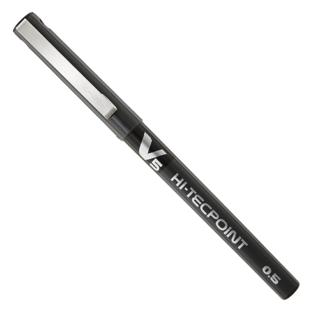 Caneta Pilot Hi-Tecpoint V5 Gr 0.5mm Extra Fine - Preta Caneta Pilot Hi-Tecpoint V5 Gr 0.5mm Extra Fine - Preta