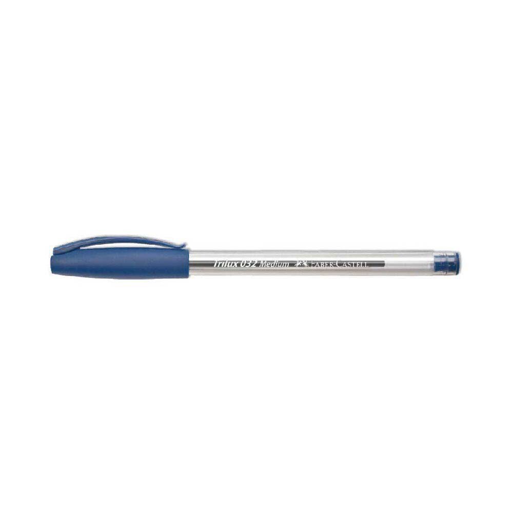 Caneta Esferográfica Faber Trilux - Azul Caneta Esferográfica Faber Trilux - Azul