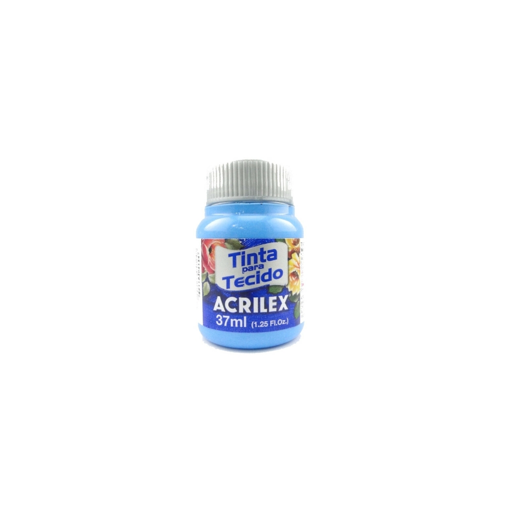 Tinta Tecido 37ml - Azul Celeste Tinta Tecido 37ml - Azul Celeste