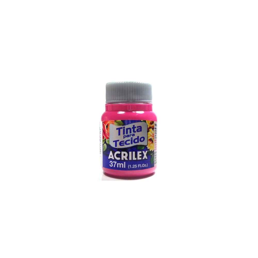 Tinta Tecido 37ml - Rosa Escuro Tinta Tecido 37ml - Rosa Escuro
