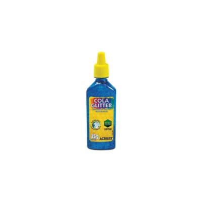 Cola Glitter 35 Gramas - Azul