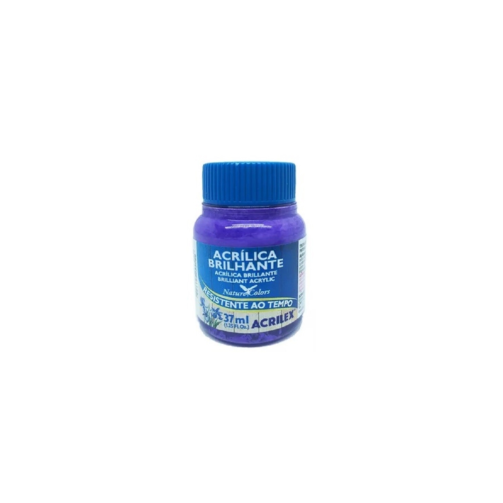 Tinta Acrílica Brilhante 37ml - Violeta Tinta Acrílica Brilhante 37ml - Violeta