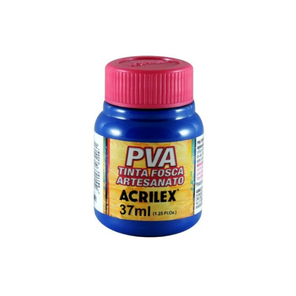 Tinta Fosca Pva 37ml - Azul Turquesa Tinta Fosca Pva 37ml - Azul Turquesa