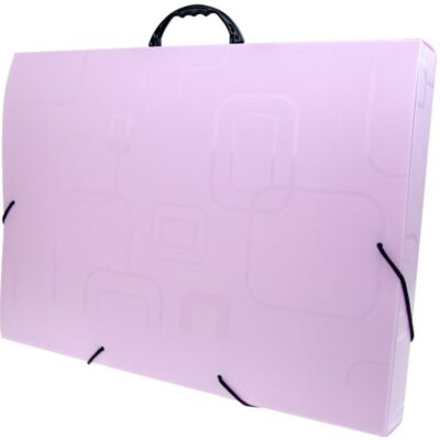 Maleta Dellosmile A3 Com AlÇa - Rosa Pink