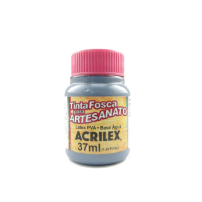 Tinta Fosca Pva 37ml - Cinza Lunar
