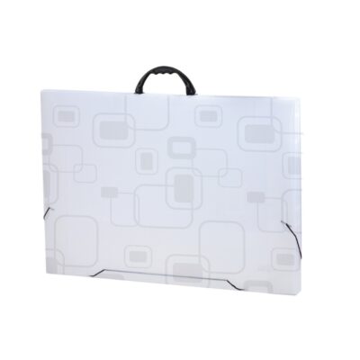 Maleta Dellosmile A3 Com AlÇa - Cristal Maleta Dellosmile A3 Com AlÇa - Cristal