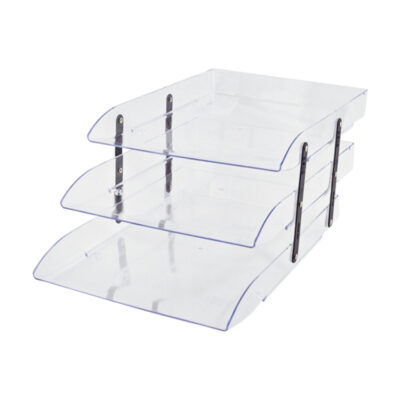Papeleira Tripla ArticulÁvel - Cristal Papeleira Tripla ArticulÁvel - Cristal