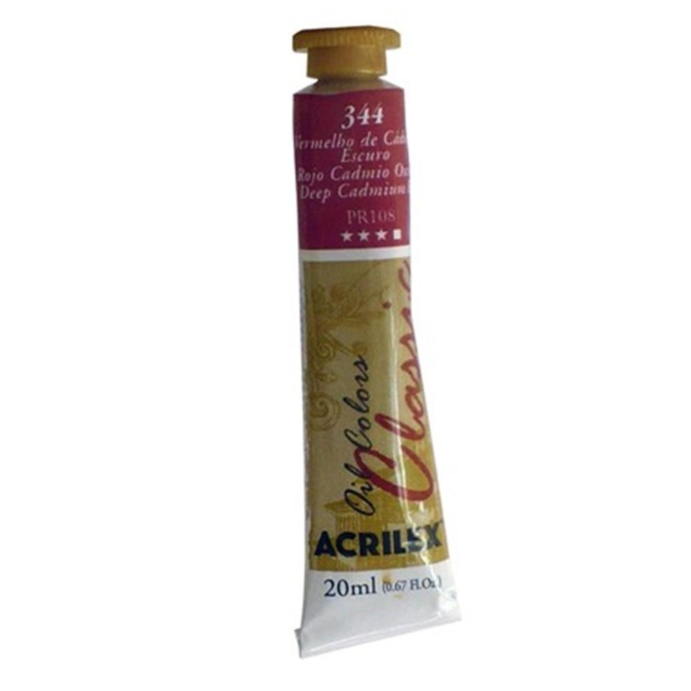 Tinta Óleo 20ml - Vermelho CÁdmio Escuro Tinta Óleo 20ml - Vermelho CÁdmio Escuro