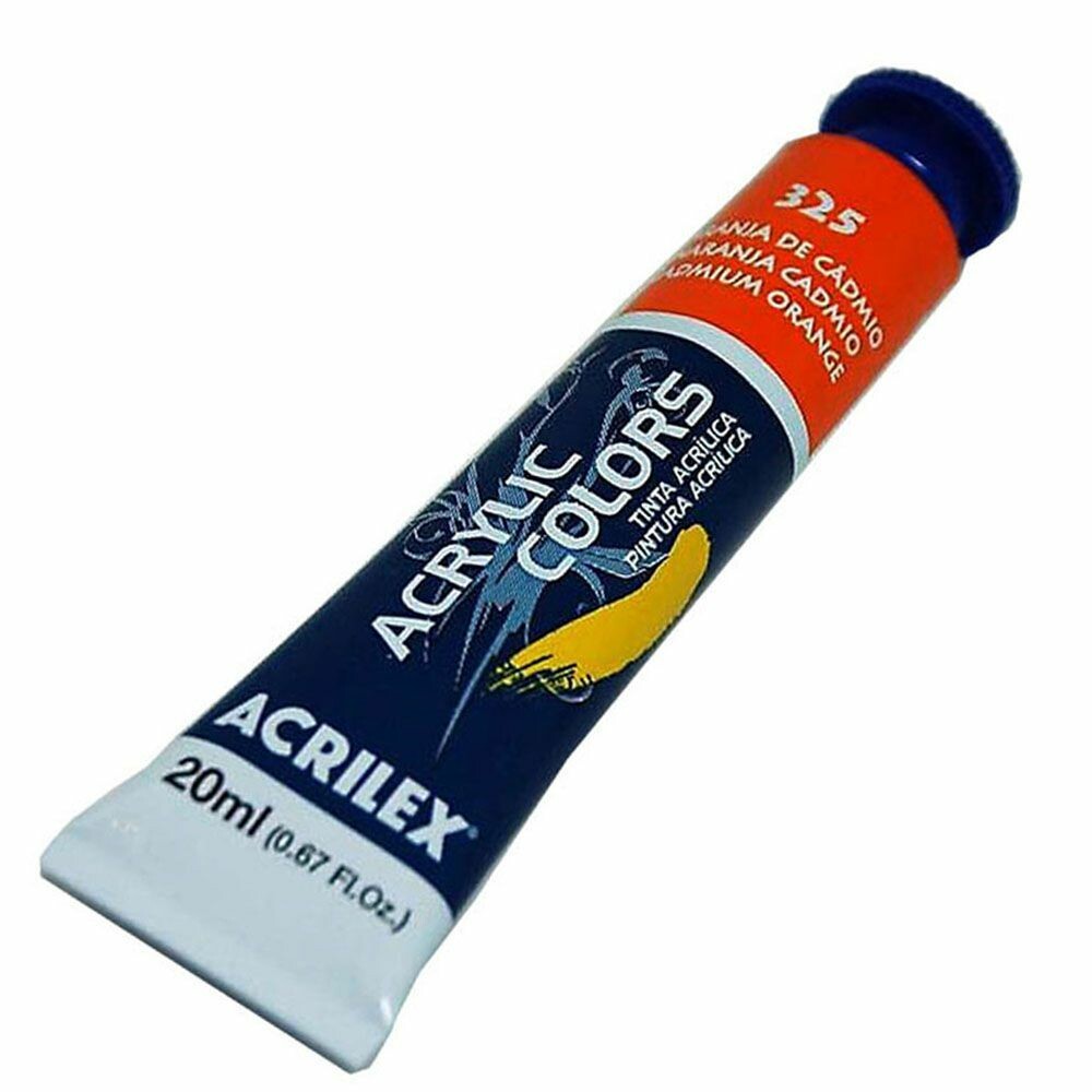 Tinta AcrÍlica Tela 20ml - Laranja CÁdmio Tinta AcrÍlica Tela 20ml - Laranja CÁdmio