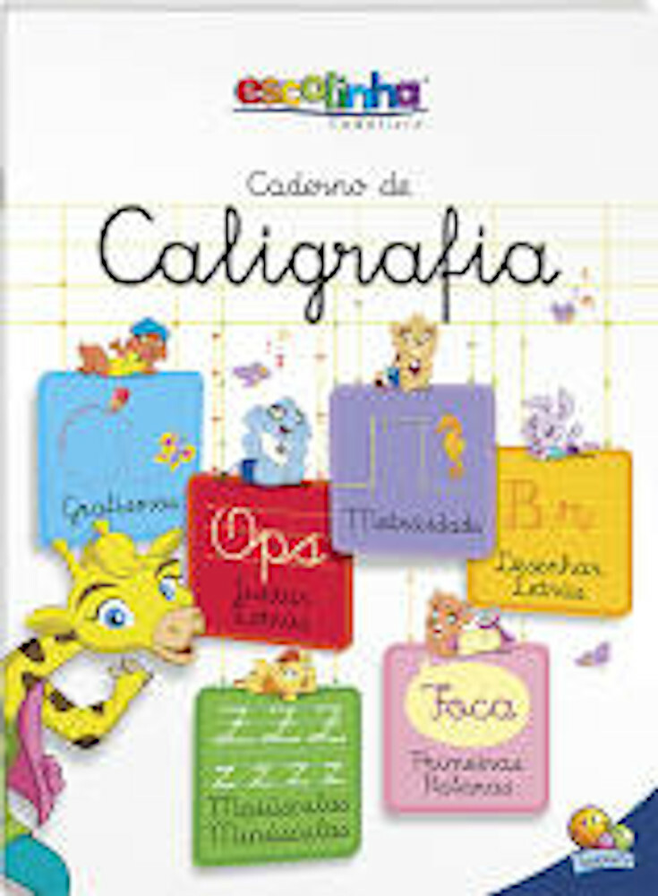 Escolinha Cadernos De Caligrafia Escolinha Cadernos De Caligrafia