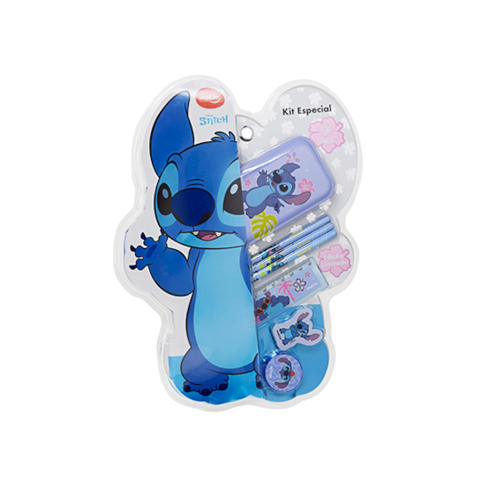 Kit Especial Stitch Com 7 Itens Kit Especial Stitch Com 7 Itens