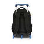 Mochila Com Rodinhas Sonic - Preto Mochila Com Rodinhas Sonic - Preto