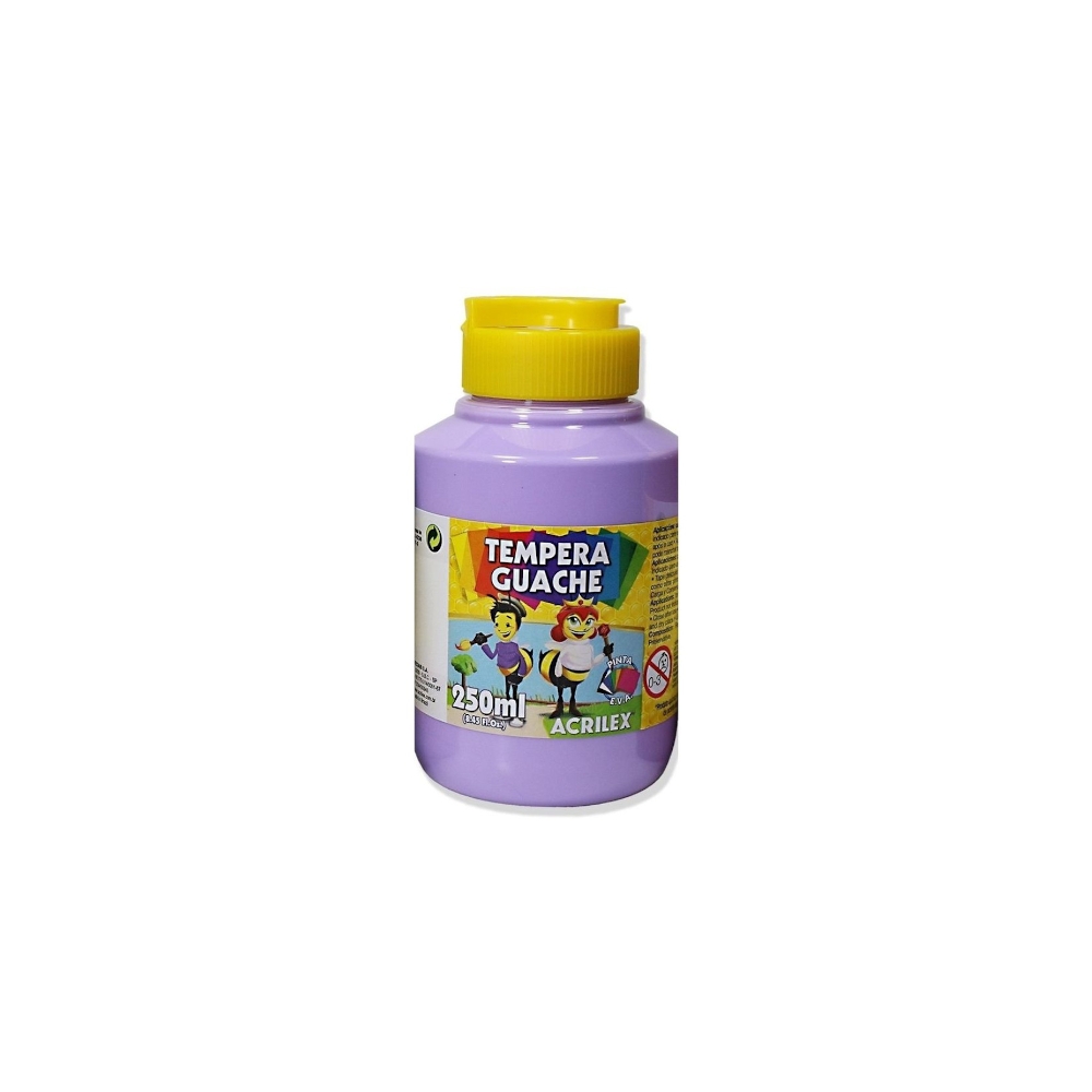 Tinta Guache 250ml - Lilás Tinta Guache 250ml - Lilás