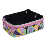 Estojo Box Pelúcia Purrfect Cats - Preto