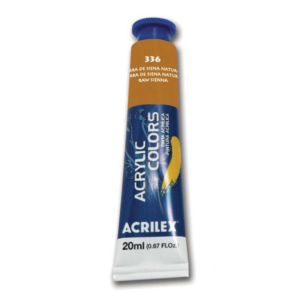 Tinta AcrÍlica Tela 20ml - Terra De Siena Natural Tinta AcrÍlica Tela 20ml - Terra De Siena Natural