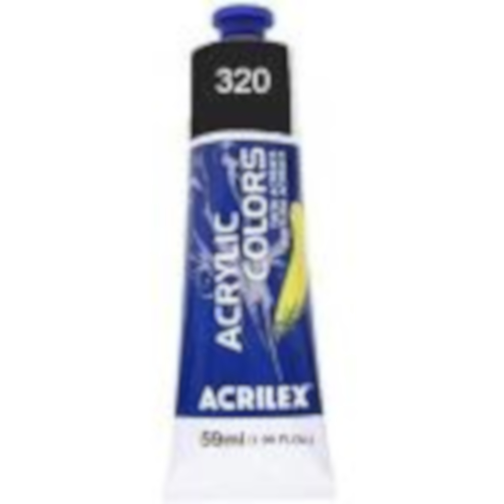 Tinta AcrÍlica Tela 59ml - Preto Negro Black Tinta AcrÍlica Tela 59ml - Preto Negro Black