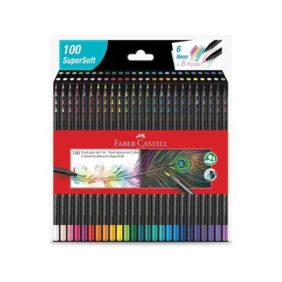 Lápis De Cor Ecolápis Com 100 Cores Supersoft Lápis De Cor Ecolápis Com 100 Cores Supersoft