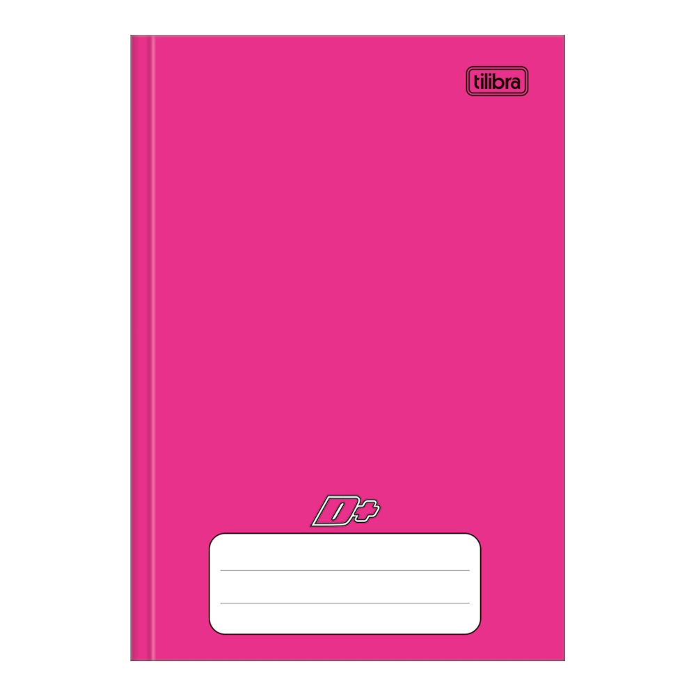Caderno 1/4 Pequeno Brochura Costurado Sem Mola Capa Dura 96 Folhas D+ : Rosa Caderno 1/4 Pequeno Brochura Costurado Sem Mola Capa Dura 96 Folhas D+ : Rosa