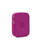 Estojo Box Kipling 100 Pens - Bright Pink Estojo Box Kipling 100 Pens - Bright Pink