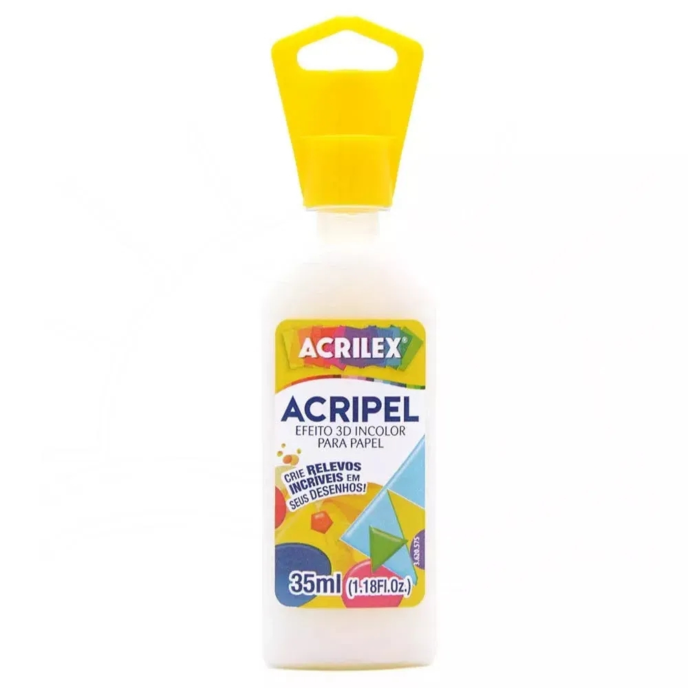 Acripel Relevo Incolor 35 Ml Acripel Relevo Incolor 35 Ml