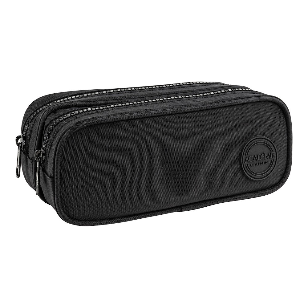 Estojo Académie Duplo - Preto Estojo Académie Duplo - Preto