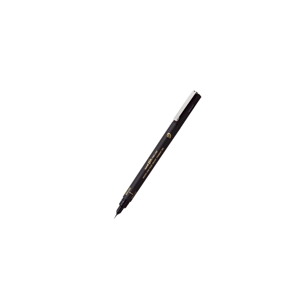 Caneta Uni Pin Brush Extra Fine - Preta Caneta Uni Pin Brush Extra Fine - Preta