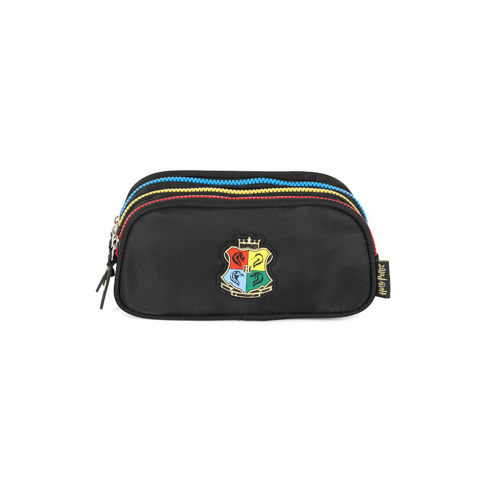Estojo Triplo Harry Potter - Preto Estojo Triplo Harry Potter - Preto