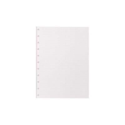 Refil Caderno Quadriculado A5 Com 50 Folhas 140x200mm Refil Caderno Quadriculado A5 Com 50 Folhas 140x200mm