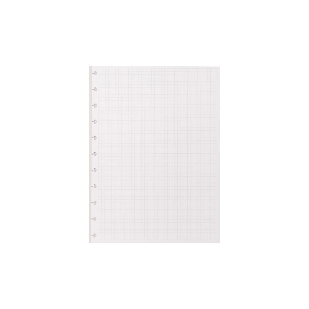 Refil Caderno Quadriculado A5 Com 50 Folhas 140x200mm Refil Caderno Quadriculado A5 Com 50 Folhas 140x200mm