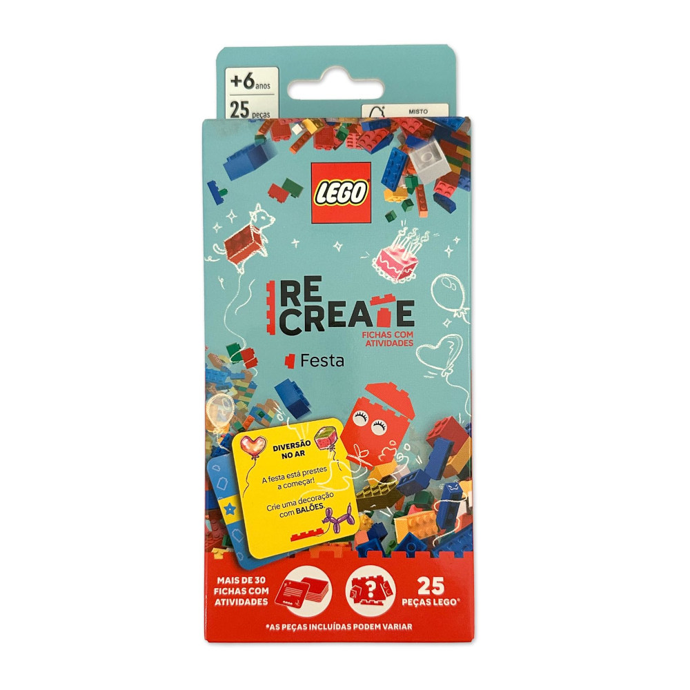 Lego Books Recreate - Festa Lego Books Recreate - Festa