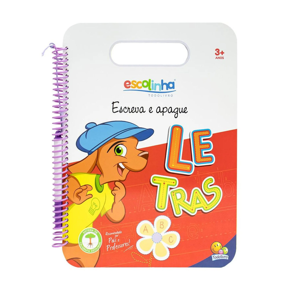 Escolinha - Escreva E Apague: Letras Escolinha - Escreva E Apague: Letras