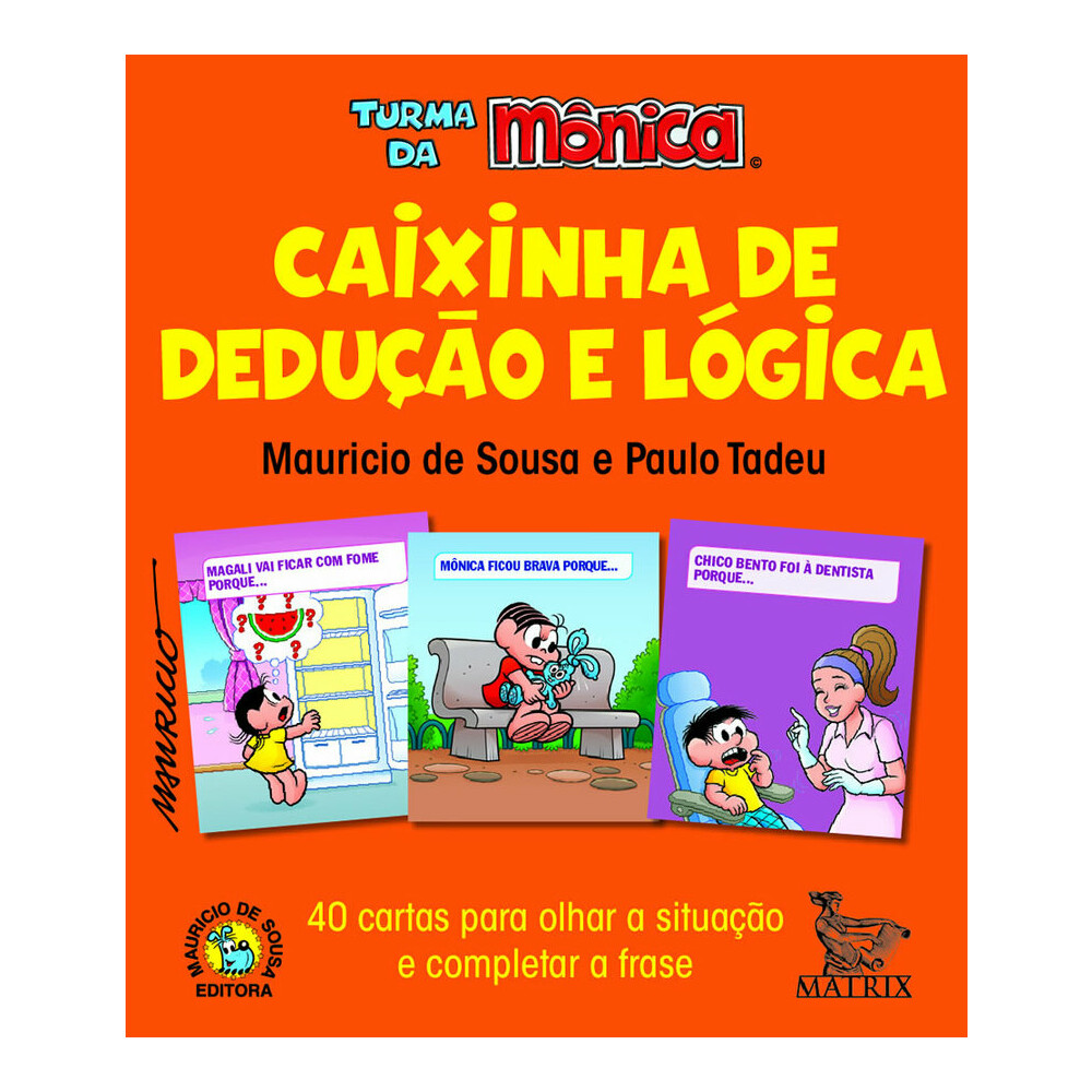 Turma Da Mnica - Caixinha De DeduÆo E Logica Turma Da Mnica - Caixinha De DeduÆo E Logica