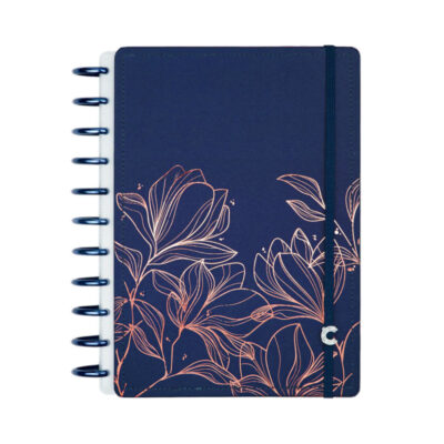 Caderno Inteligente Universitário Grande Espiral Com 140 Folhas Linhas Brancas - Bt Dream