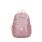 Mochila Kipling Seoul - Bronze Pink Metálico Mochila Kipling Seoul - Bronze Pink Metálico