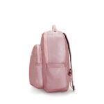Mochila Kipling Seoul - Bronze Pink Metálico Mochila Kipling Seoul - Bronze Pink Metálico