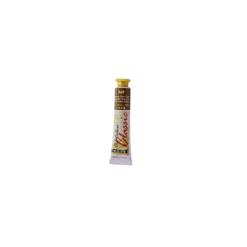 Tinta Óleo 20ml - Amarelo Ocre Ouro Tinta Óleo 20ml - Amarelo Ocre Ouro