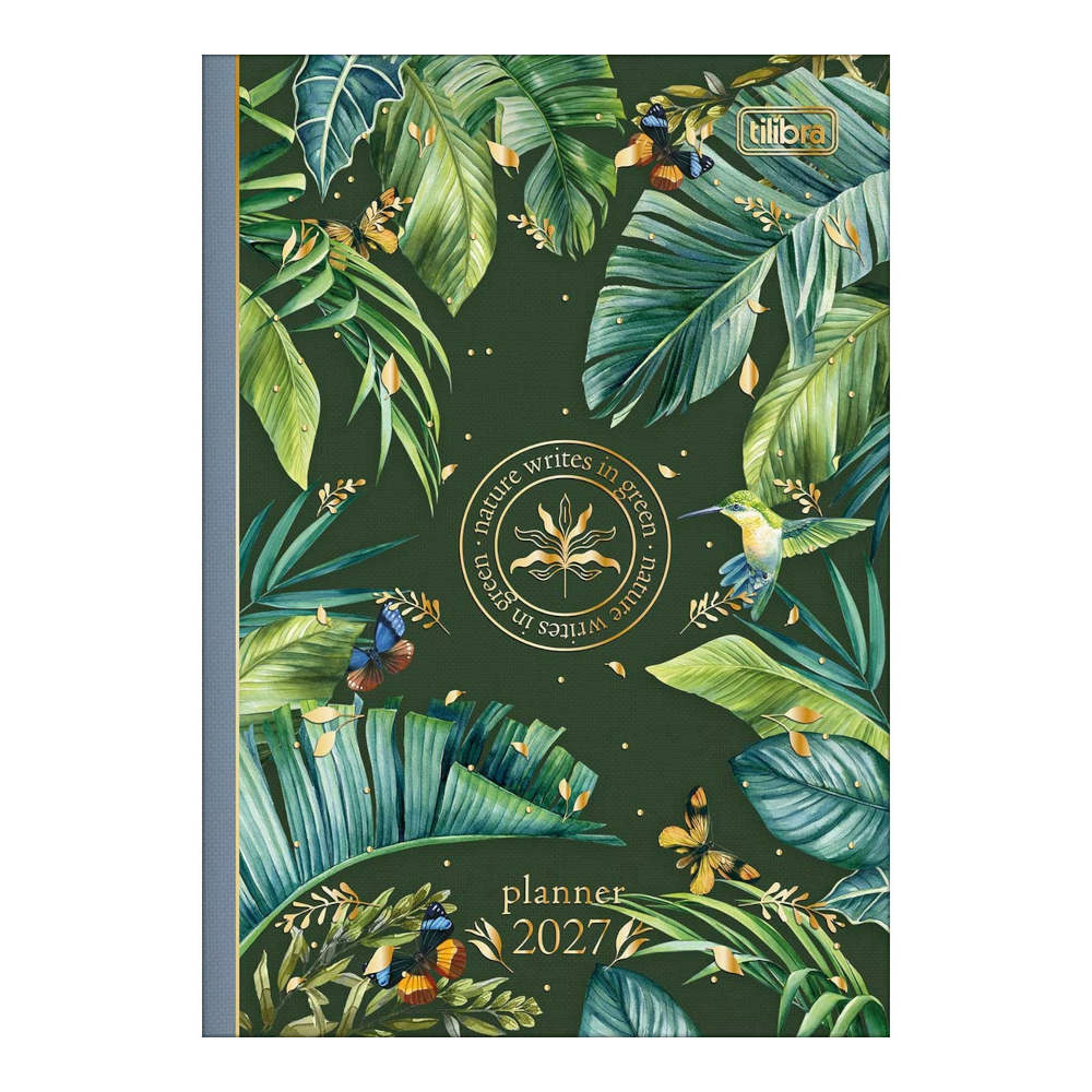 Planner Grampeado M6 Naturalis 2027 - Estampas Sortidas Planner Grampeado M6 Naturalis 2027 - Estampas Sortidas