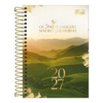Agenda Espiral Louvor 2027 - Estampas Sortidas