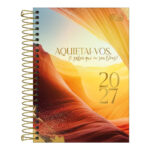 Agenda Espiral Louvor 2027 - Estampas Sortidas