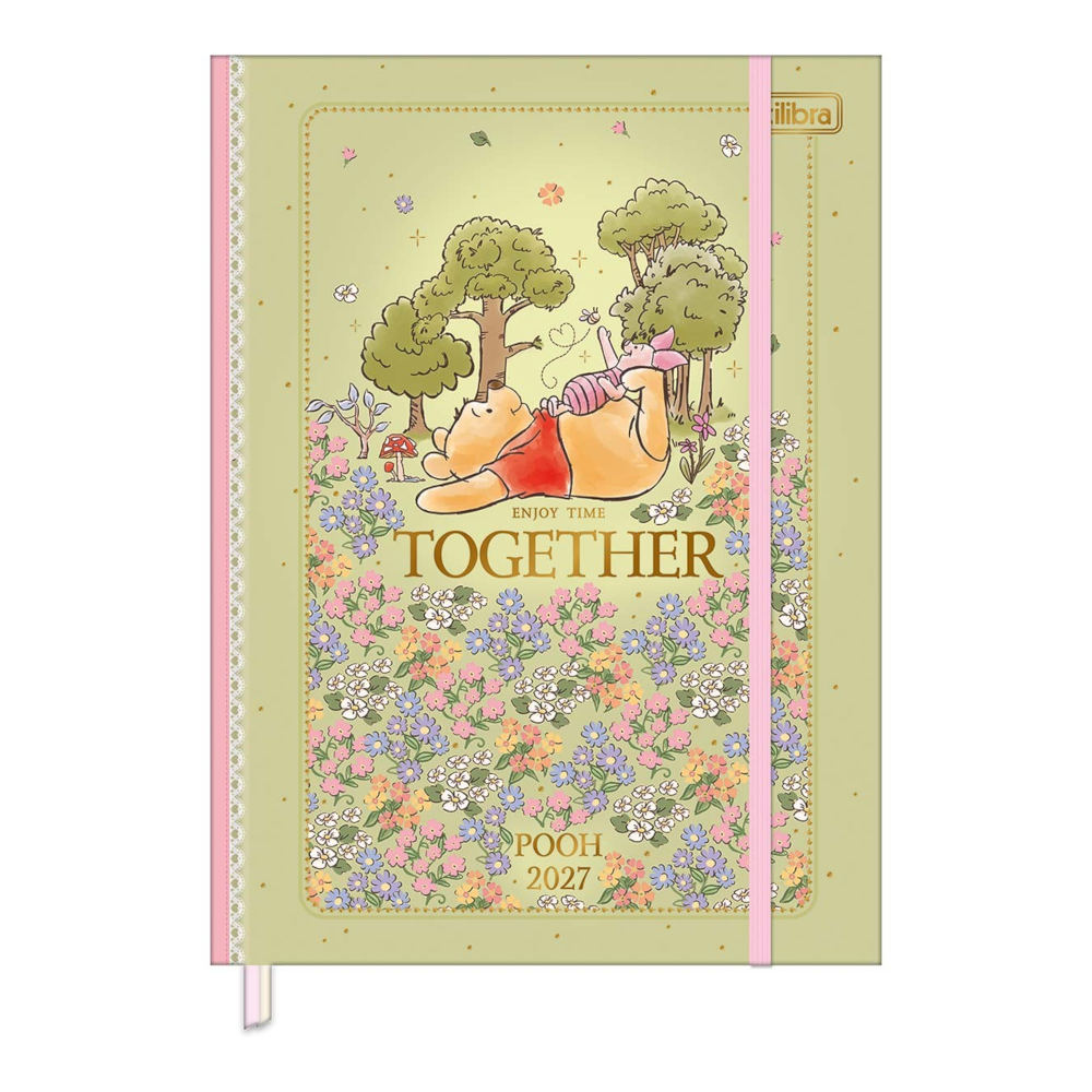 Agenda Costurada M7 Pooh 2027 - Estampas Sortidas Agenda Costurada M7 Pooh 2027 - Estampas Sortidas