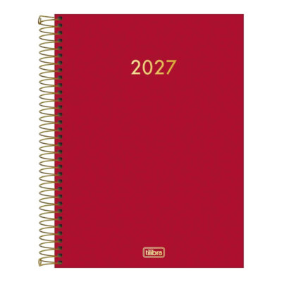 Agenda Espiral M9 Napoli 2027 - Cores Sortidas Agenda Espiral M9 Napoli 2027 - Cores Sortidas