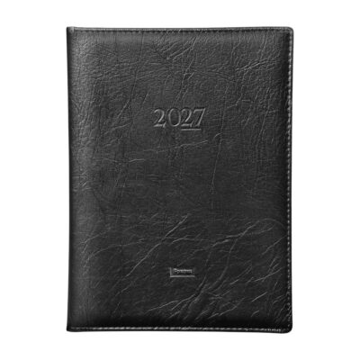Agenda Costurada Capri Grande 2027 - Preta